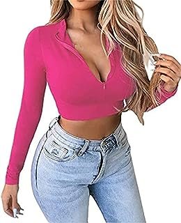 Women's Sweetheart Neck Sleeve Crop Top Blouse HD Photo (6)